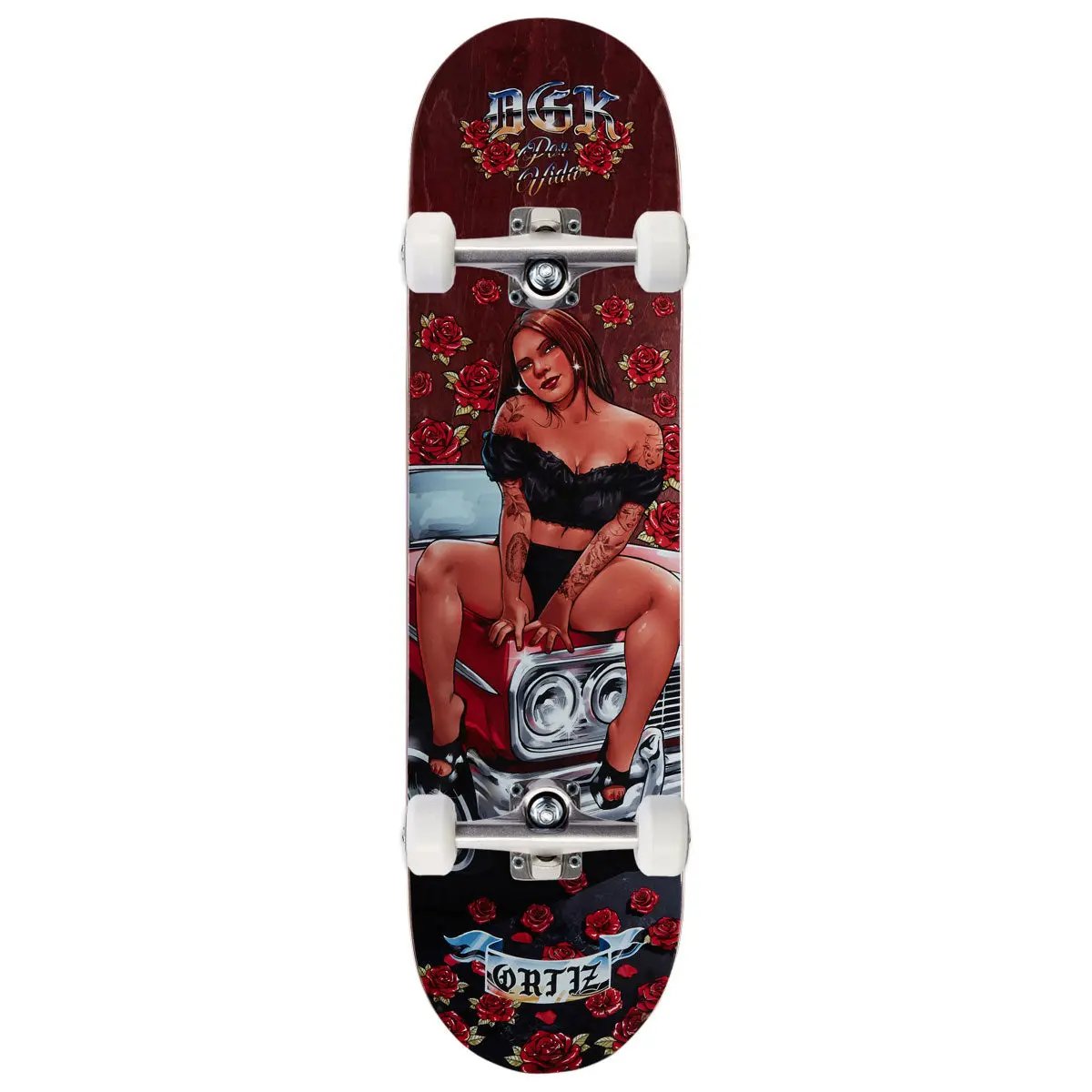 Dgk Around The Way Ortiz Skateboard Complete - 8.10" 1