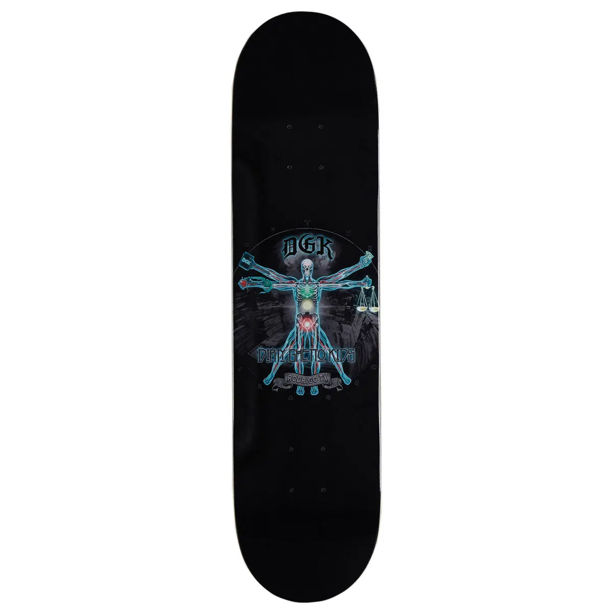 Dgk Mystic Tx Skateboard Deck - 7.75" 1