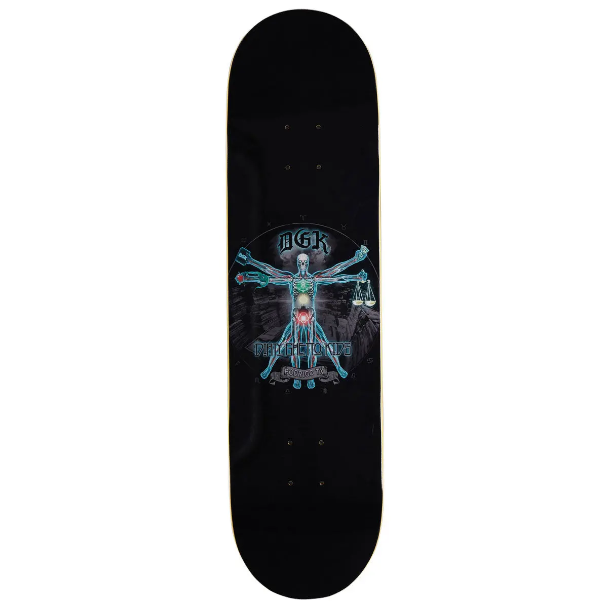 Dgk Mystic Tx Skateboard Deck - 8.10" 1