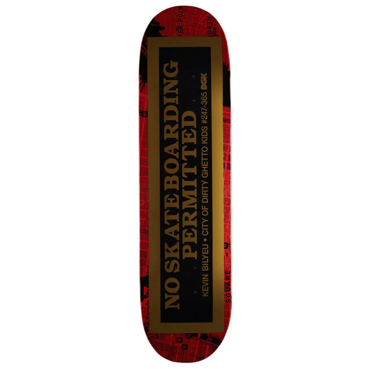 Dgk Ordinance Bilyeu Skateboard Deck - 8.06" 1