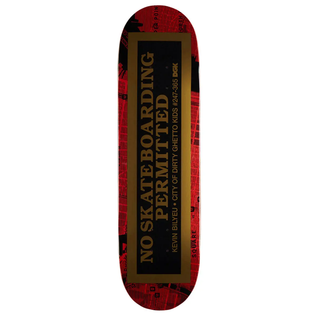 Dgk Ordinance Bilyeu Skateboard Deck - 8.50" 1