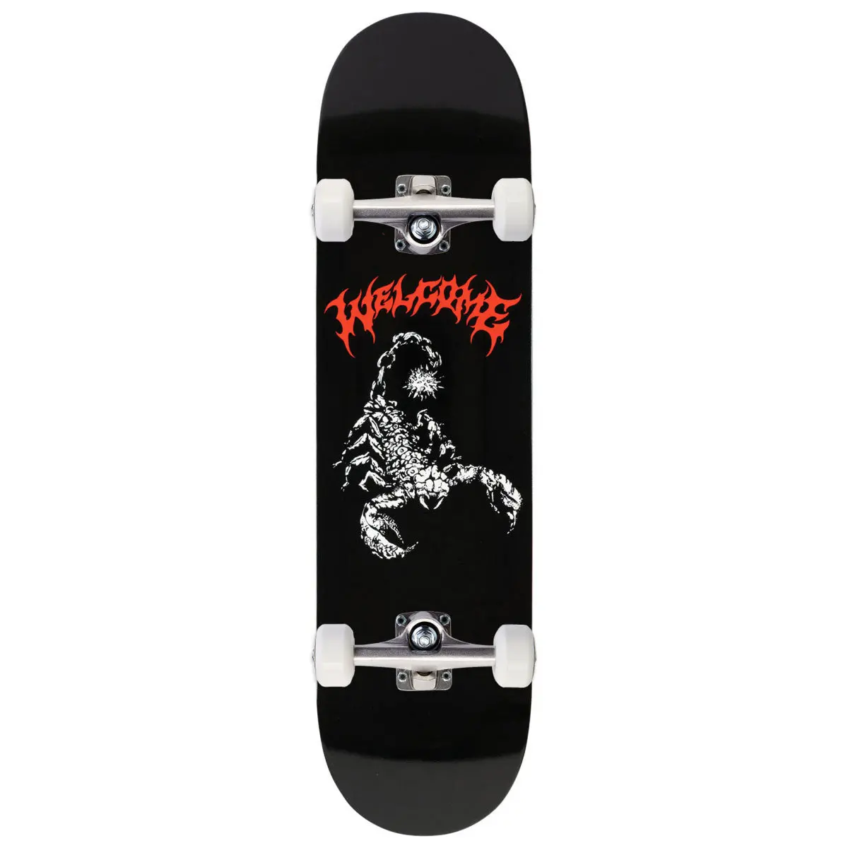 Welcome Mace Skateboard Complete - Black - 8.25" 1