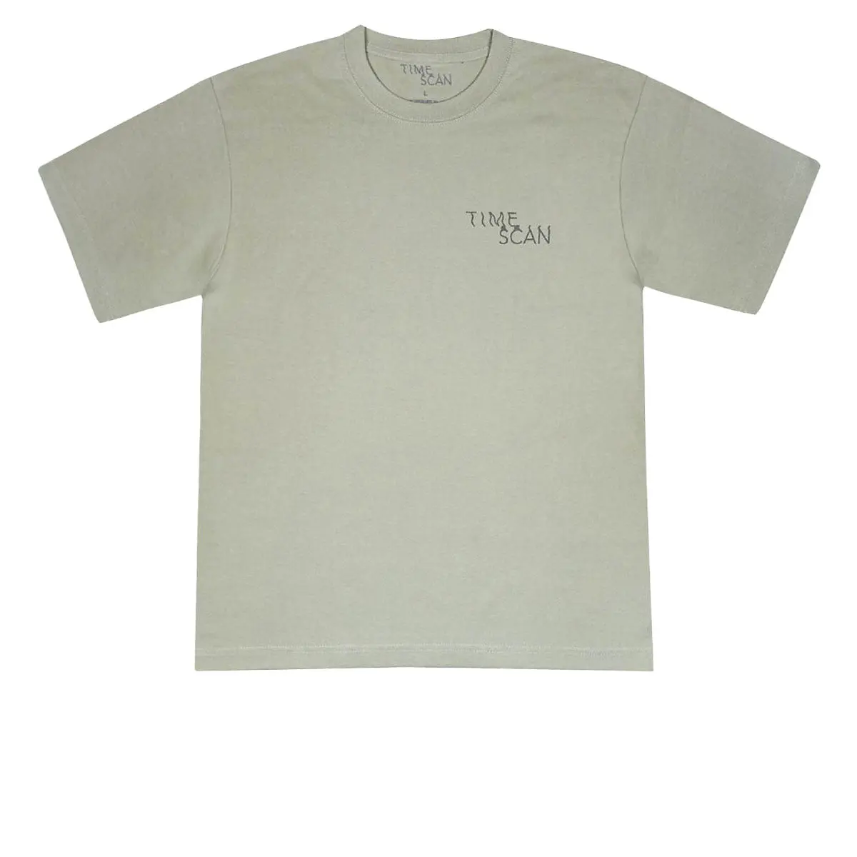 Timescan Logo T-Shirt - Sage Green 1