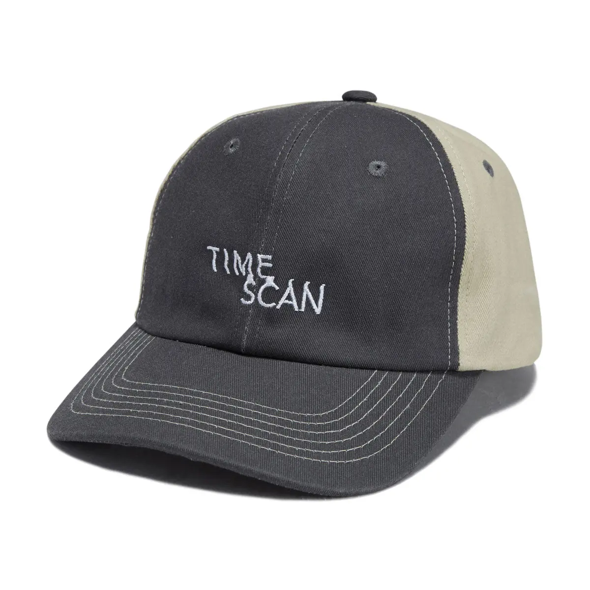 Timescan Washed Logo Hat - Dark Brown 1