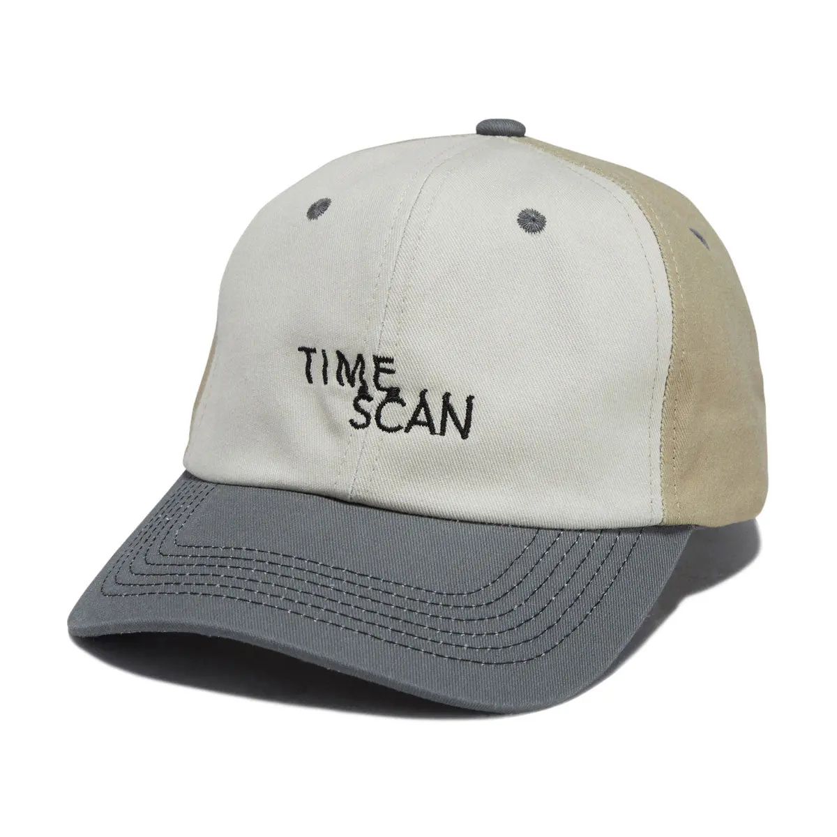 Timescan Washed Logo Hat - Light Brown 1