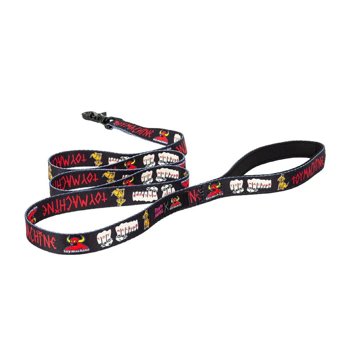 Party Animal X Toy Machine Dog Leash - Black 1