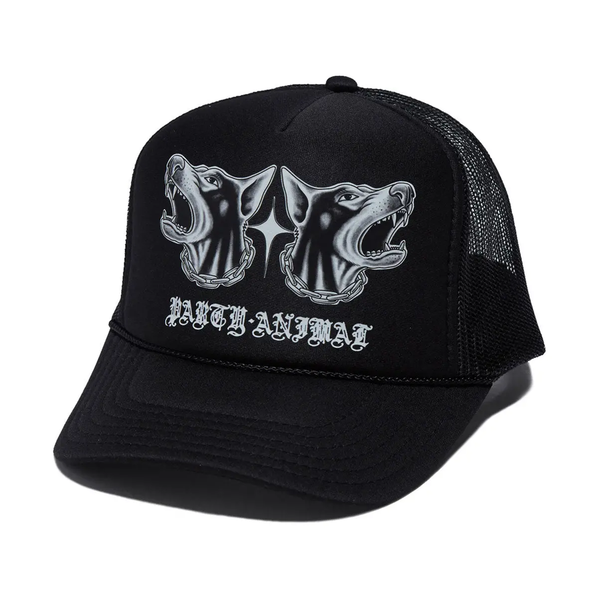 Party Animal X Tim Hendricks Doberman Trucker Hat - Black 1