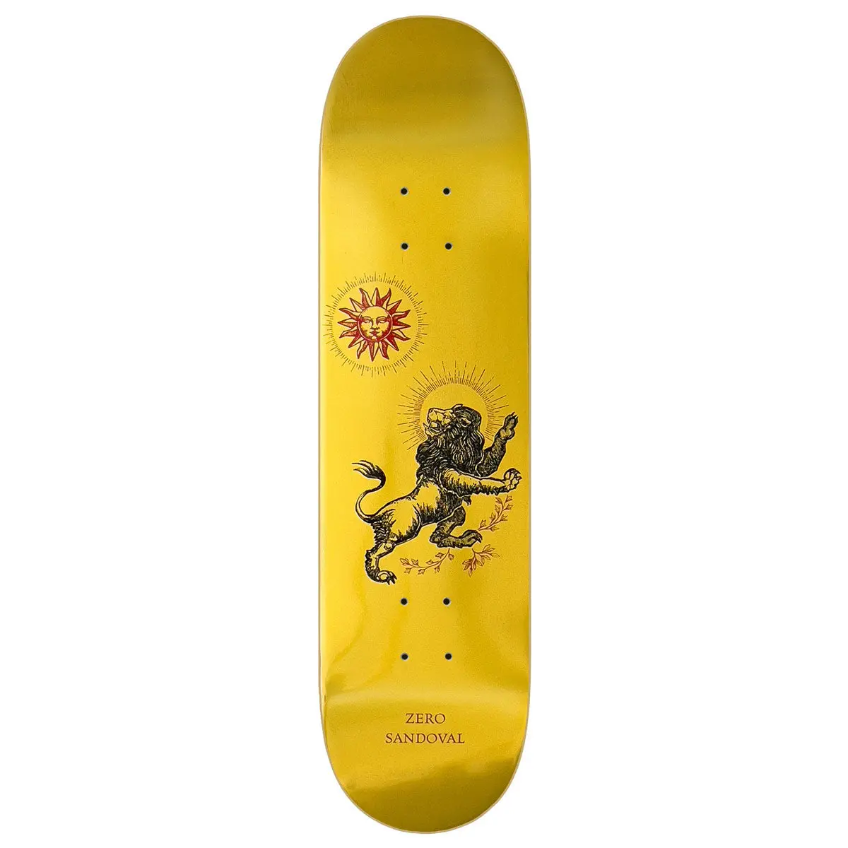 Zero Sandoval Lion Micah Ulrich Skateboard Deck - 8.25" 1