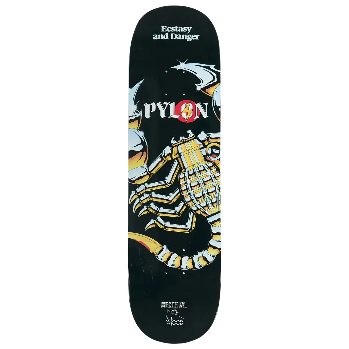 Pylon Ecstasy And Danger Skateboard Deck - 8.625" 1