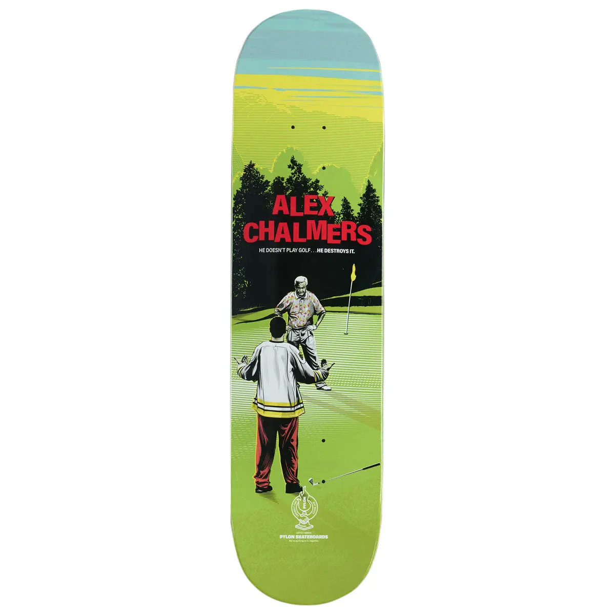 Pylon Alex Chalmers Price Is Skateboard Deck - 8.00" 1
