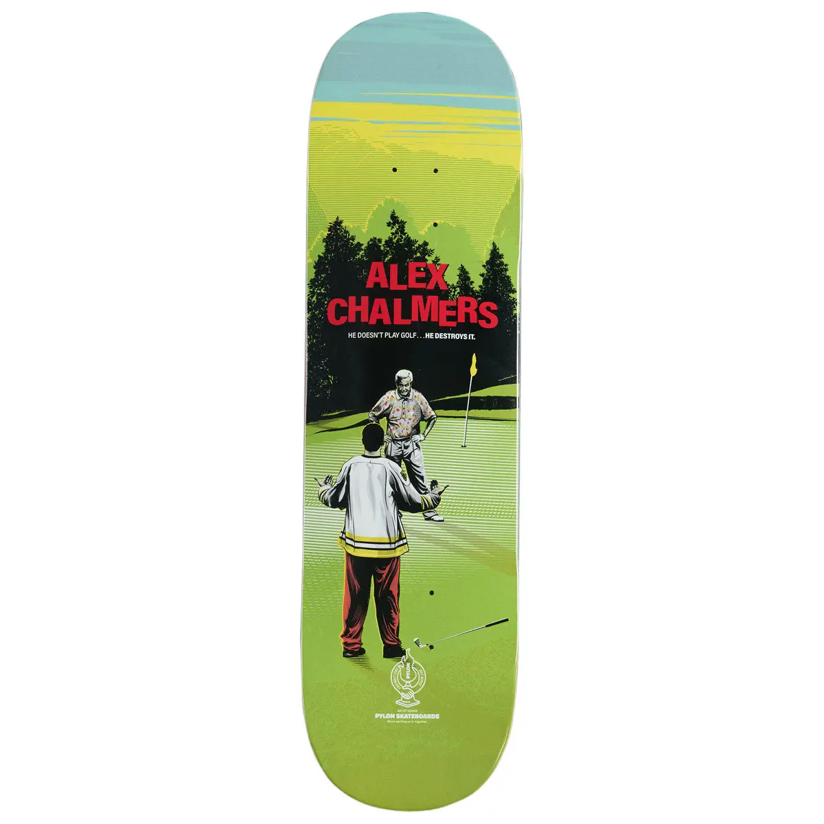 Pylon Alex Chalmers Price Is Skateboard Deck - 8.50" 1