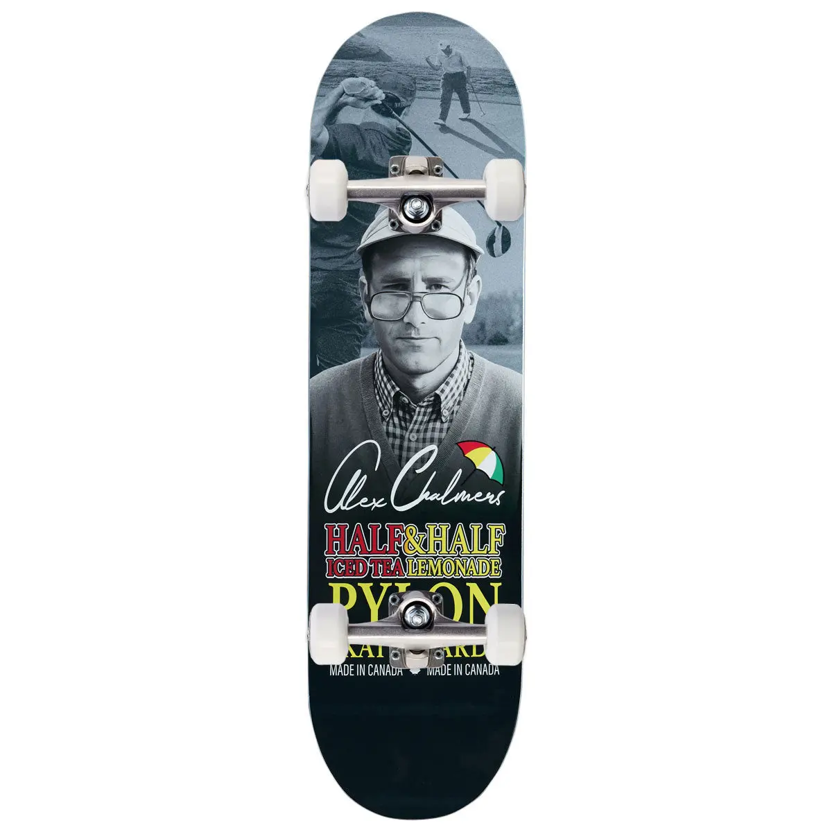 Pylon Alex Chalmers Half & Half Skateboard Complete - 8.50" 1