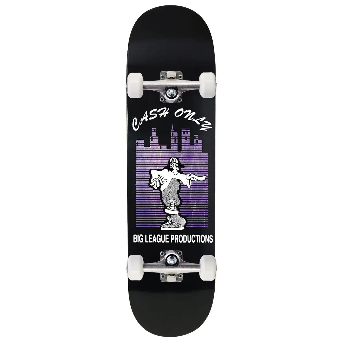 Cash Only Big League Skateboard Complete - 8.375" 1
