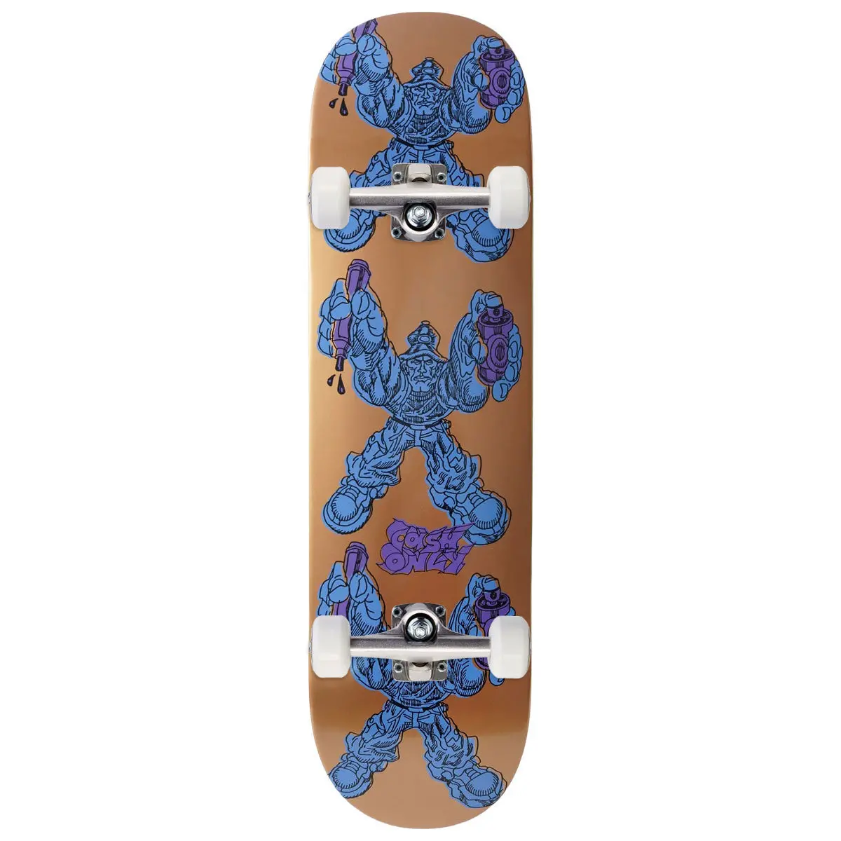 Cash Only Vandal Skateboard Complete - 8.50" 1