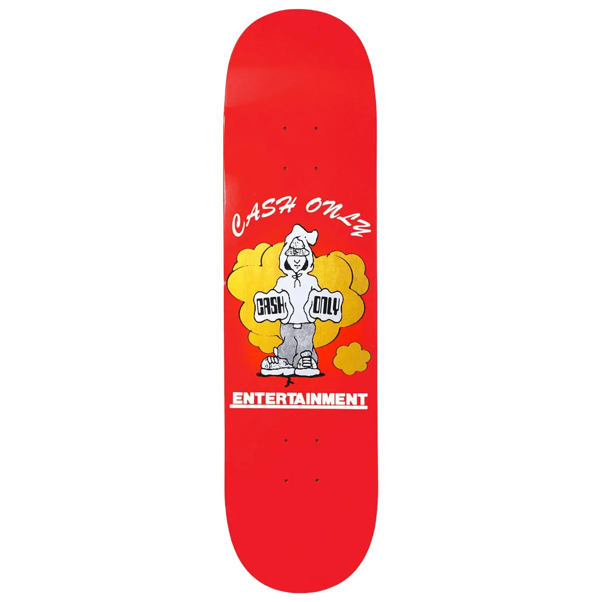 Cash Only Knuckles Skateboard Deck - 8.25" 1