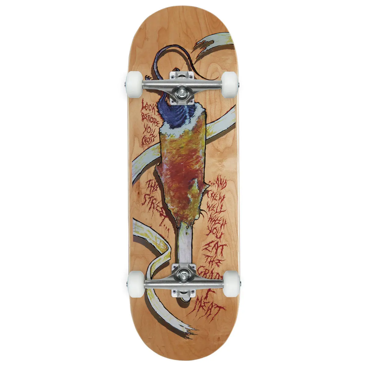 Bacon Corndog Skateboard Complete - 10.00" 1