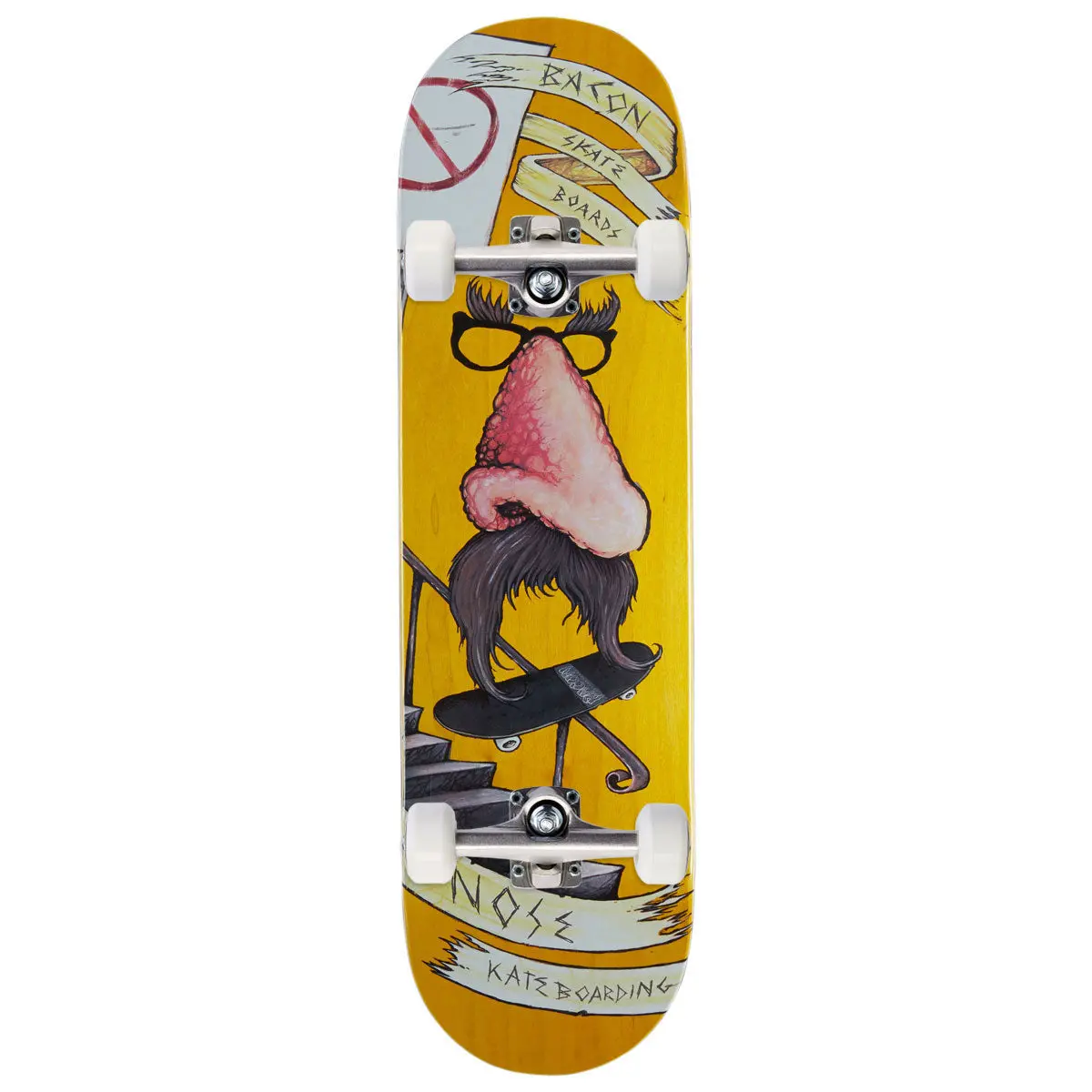 Bacon Nose Kating Skateboard Complete - 8.75" 1