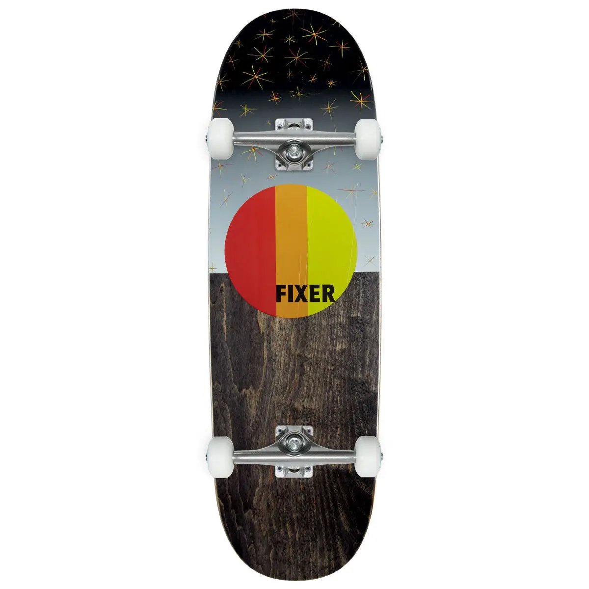 Fixer Stars Drifter Shape Skateboard Complete - 9.50" 1
