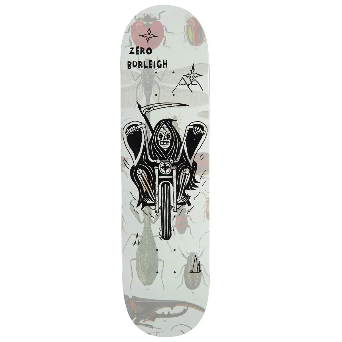 Zero Heavy Slime Brandon Burleigh Skateboard Deck - 8.50" 1