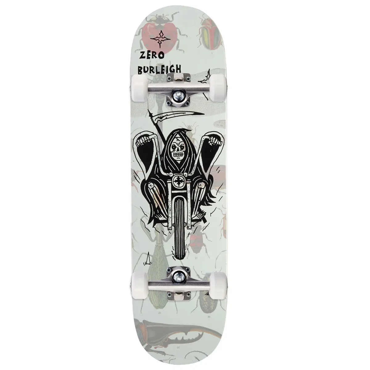 Zero Heavy Slime Brandon Burleigh Skateboard Complete - 8.50" 1