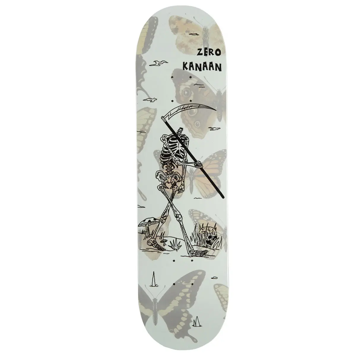 Zero Heavy Slime Kanaan Dern Skateboard Deck - 8.25" 1