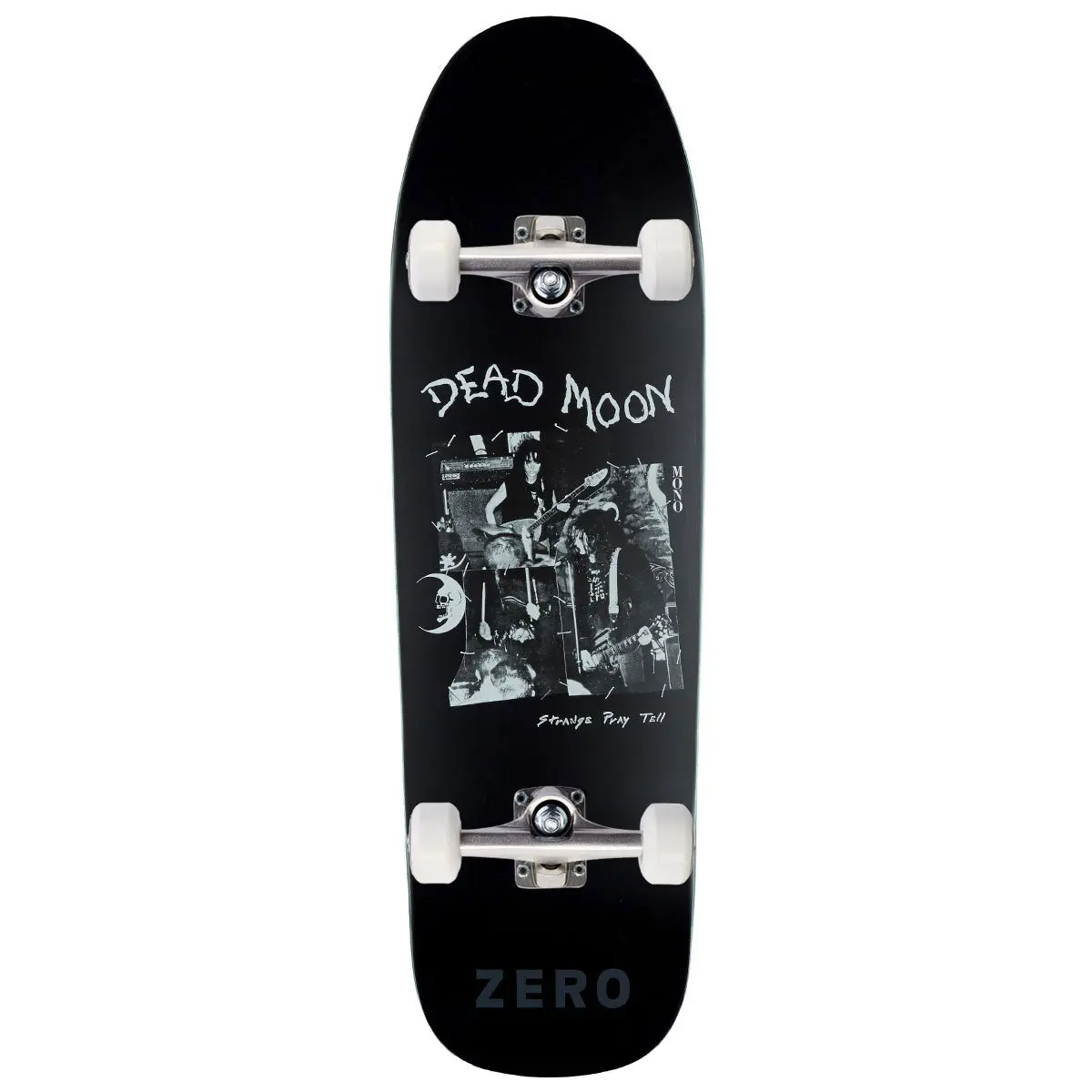 Zero X Dead Moon Strange Pray Tell Skateboard Complete - 9.50" 1