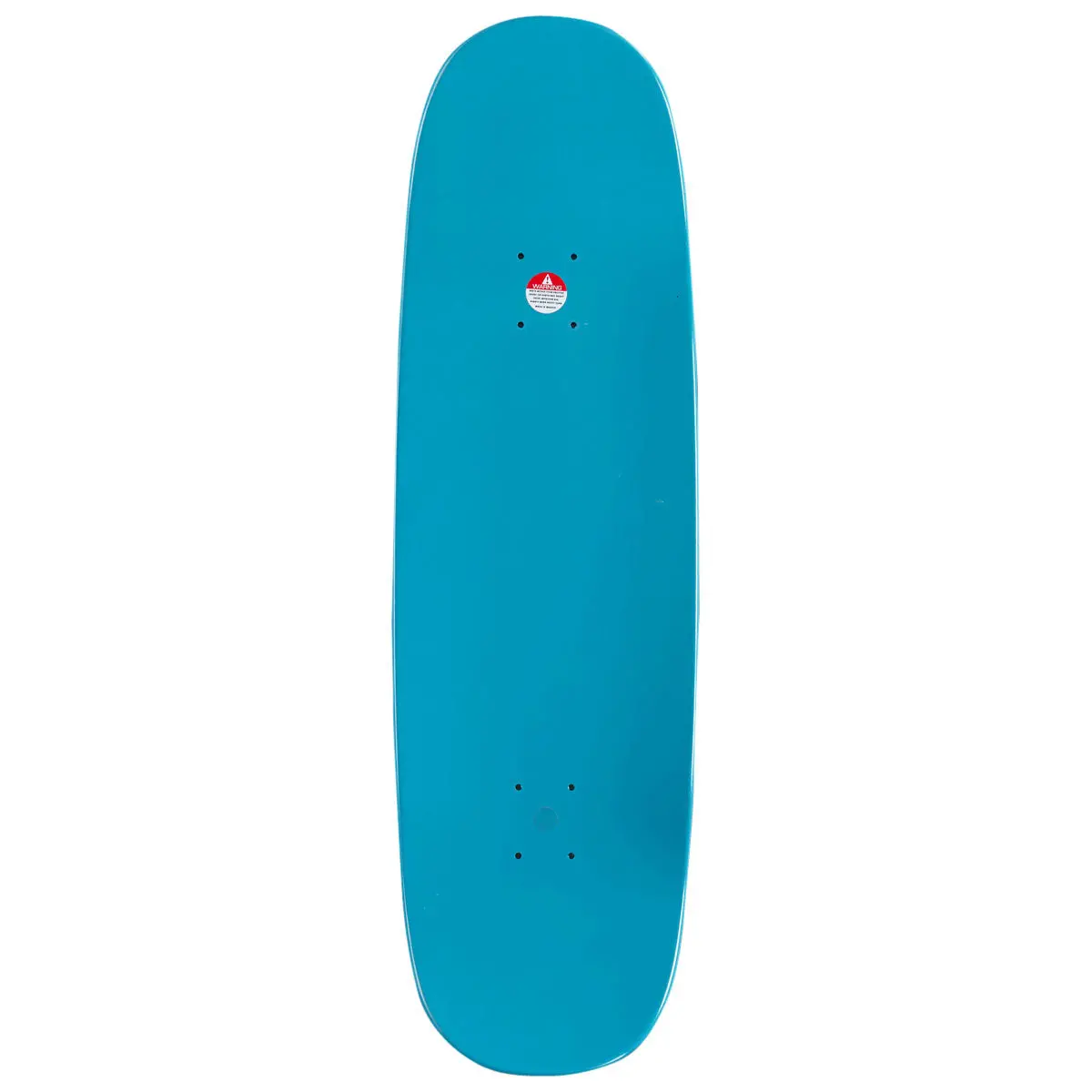 Dogtown Rat Face 2 Square Egg Skateboard Deck - Neon Blue - 9.383" 2