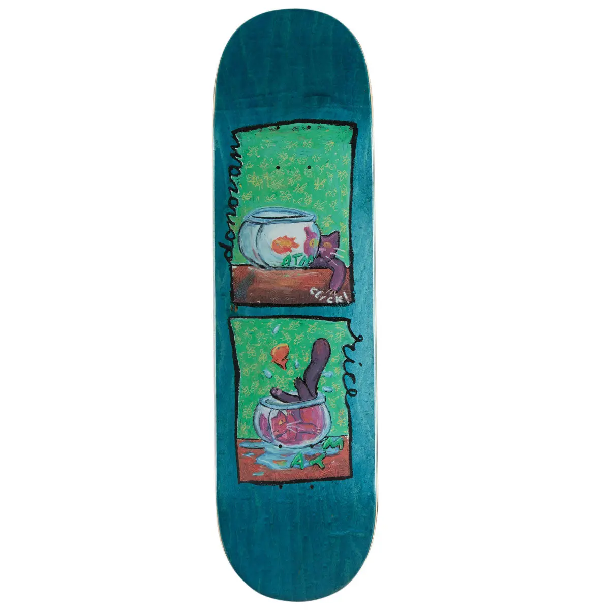 Atm Donovan Rice Fish Bowl Skateboard Deck - 8.50" 1