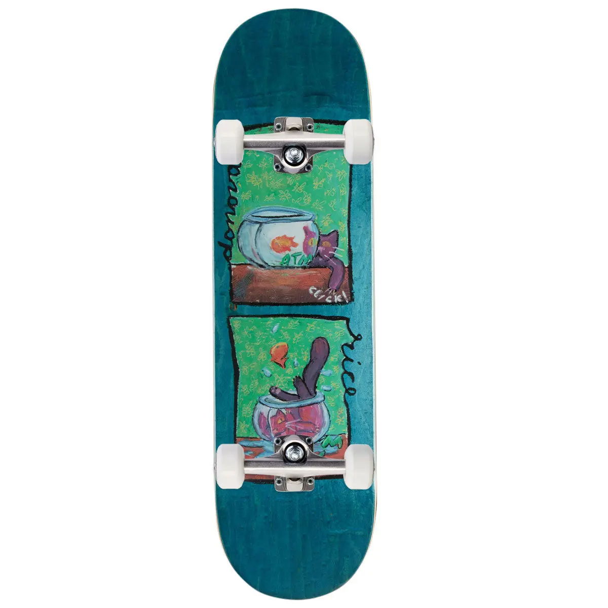 Atm Donovan Rice Fish Bowl Skateboard Complete - 8.50" 1