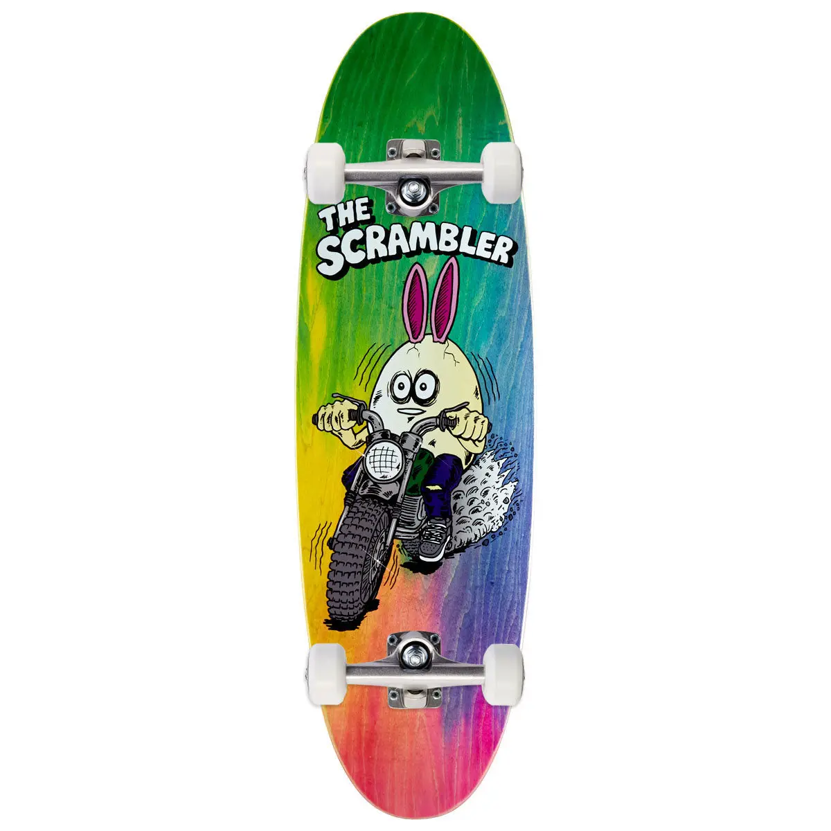 Heroin Scrambler Egg Skateboard Complete - 7.88" 1