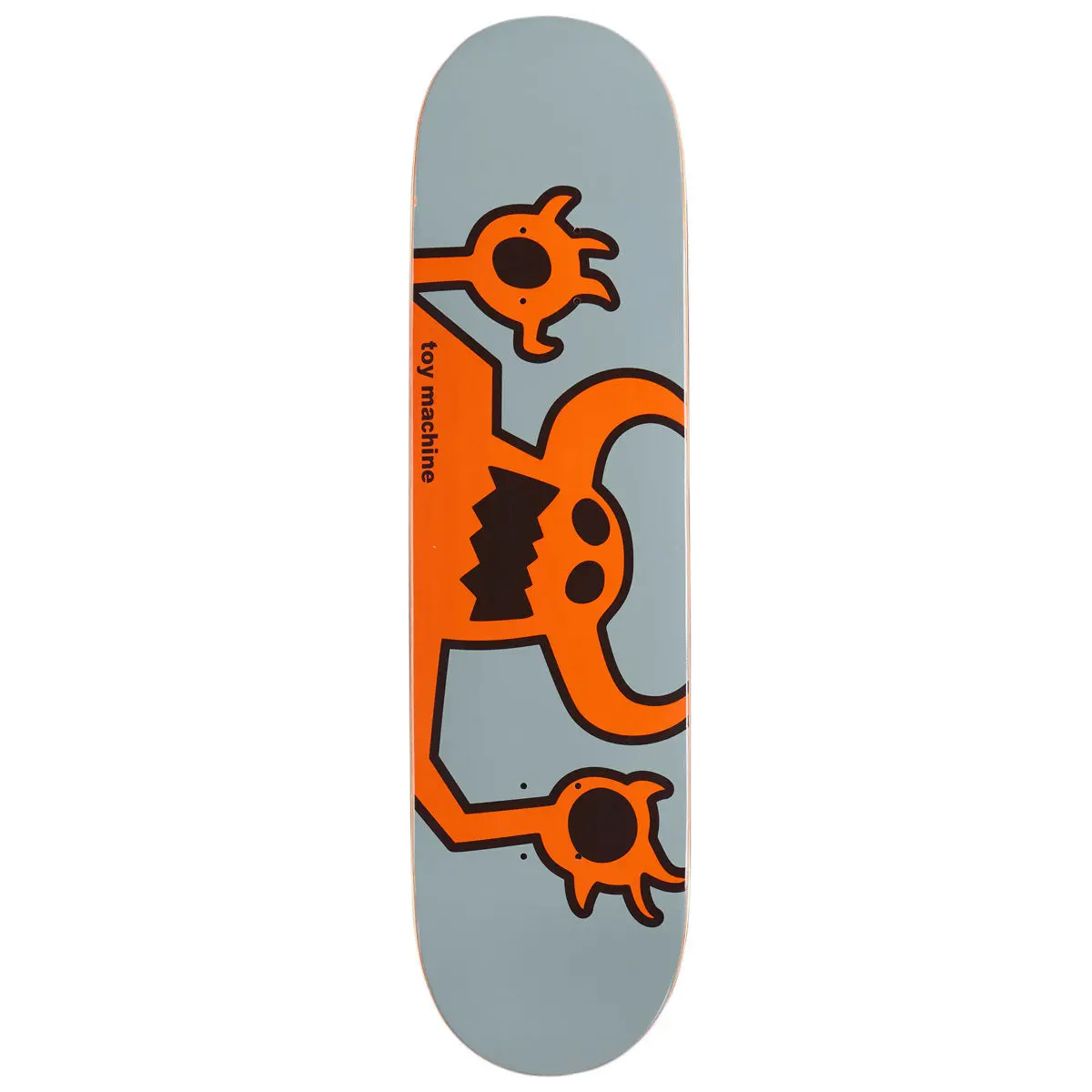 Toy Machine Og Monster Skateboard Deck - Orange/Grey - 8.25" 1