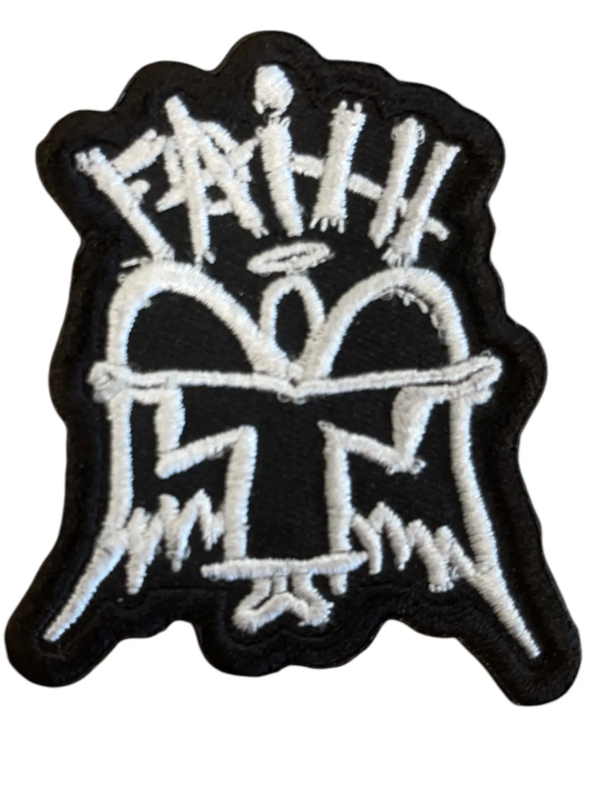 Faith OG Angel Embroidered Iron-On Patch