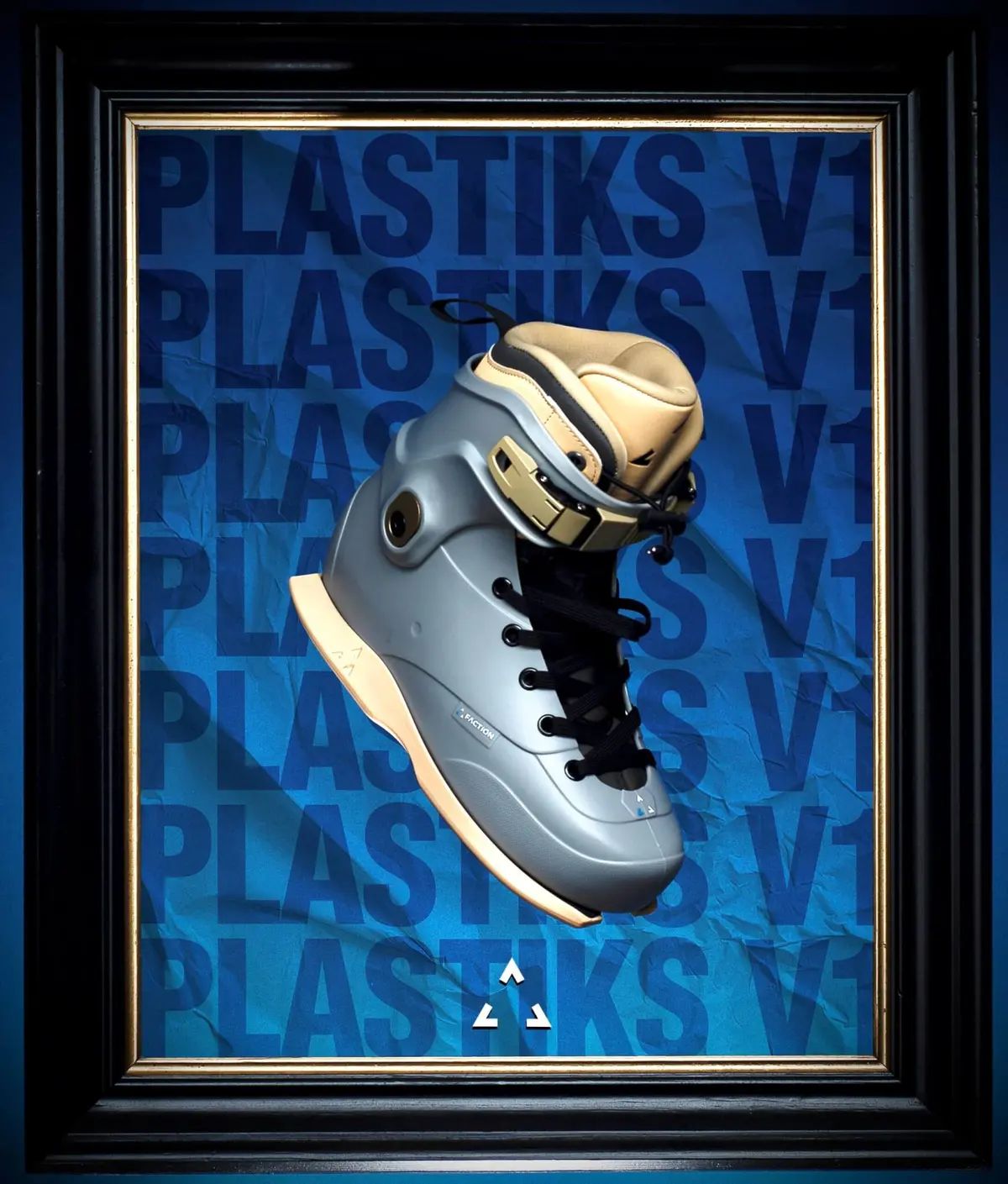 Faction Skate Company - Plastik V1 - Grey Sand Boot 1