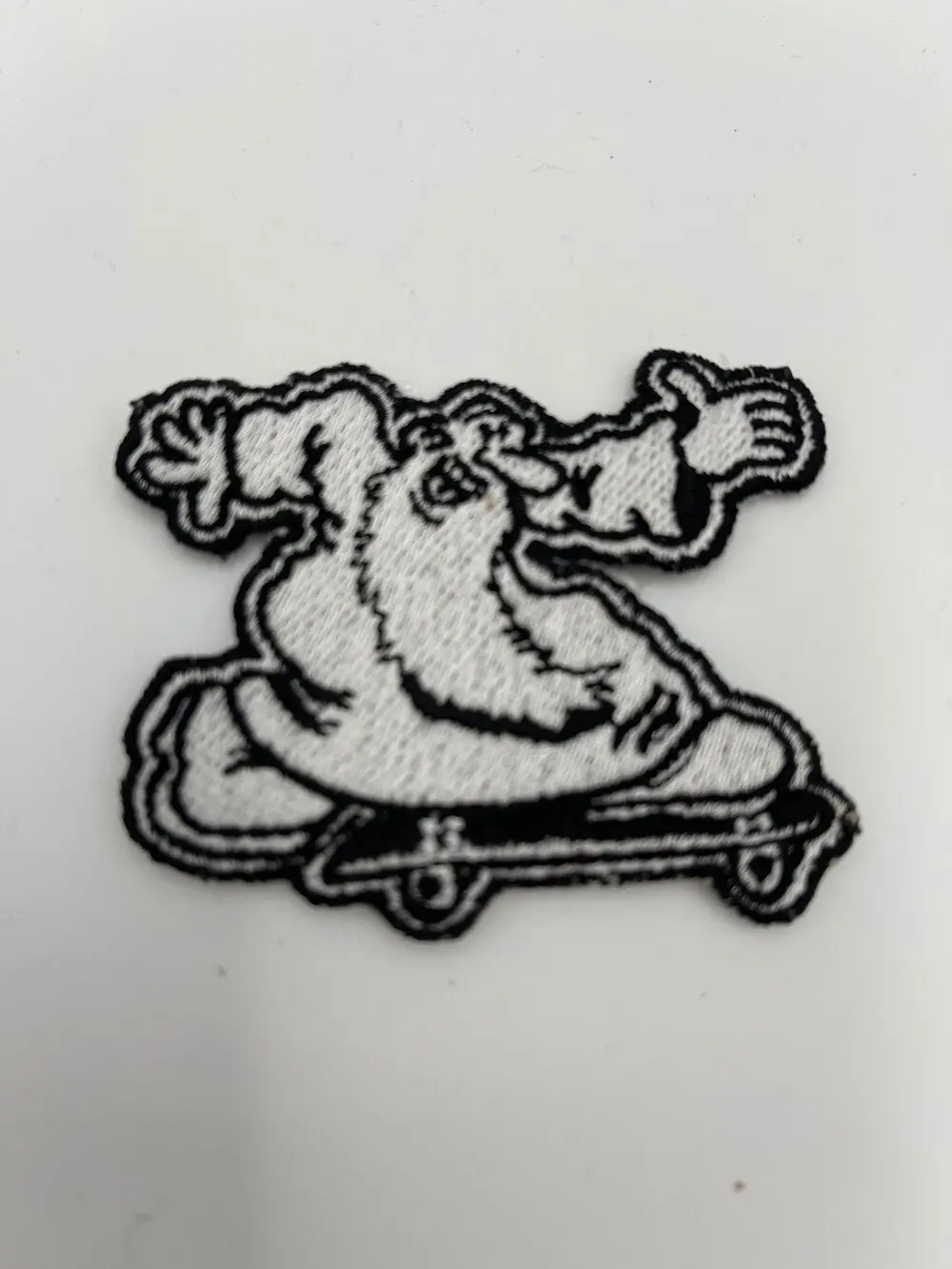 Faith 'Mr. Natural' Embroidered Iron-On Patch