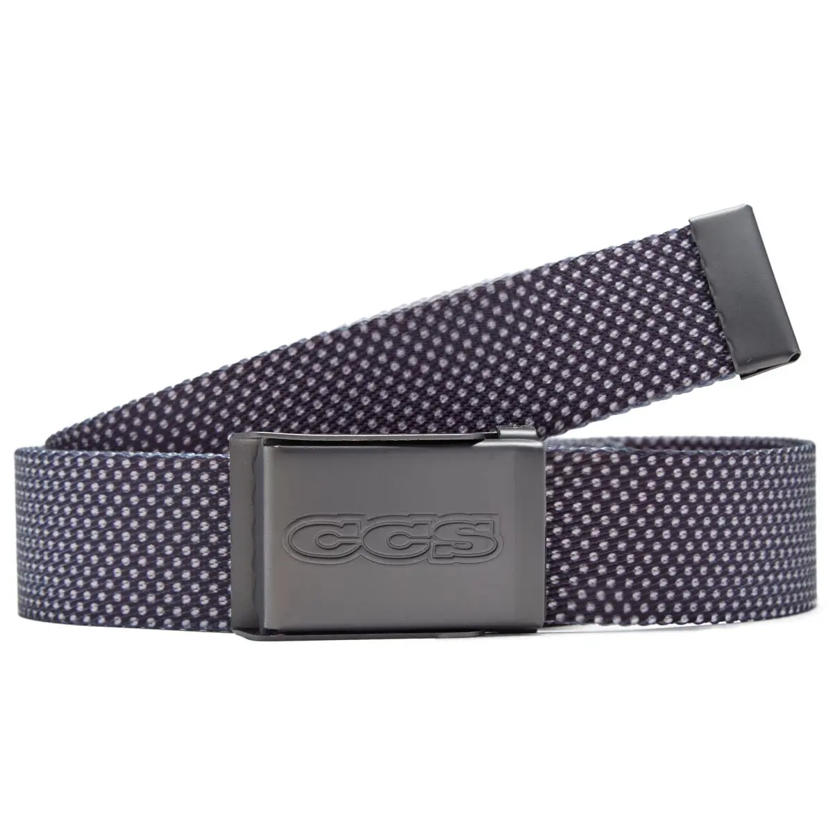 Ccs Gunmetal 96 Logo Web Belt - Polka Dot 1