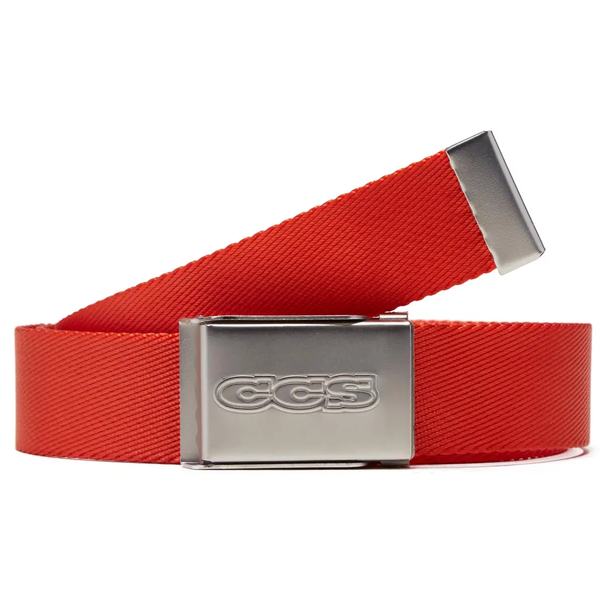 Ccs Silver 96 Logo Web Belt - Orange 1