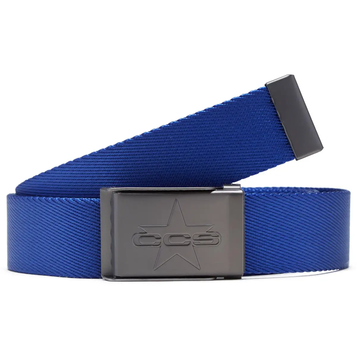 Ccs Gunmetal 97 Star Web Belt - Royal Blue 1