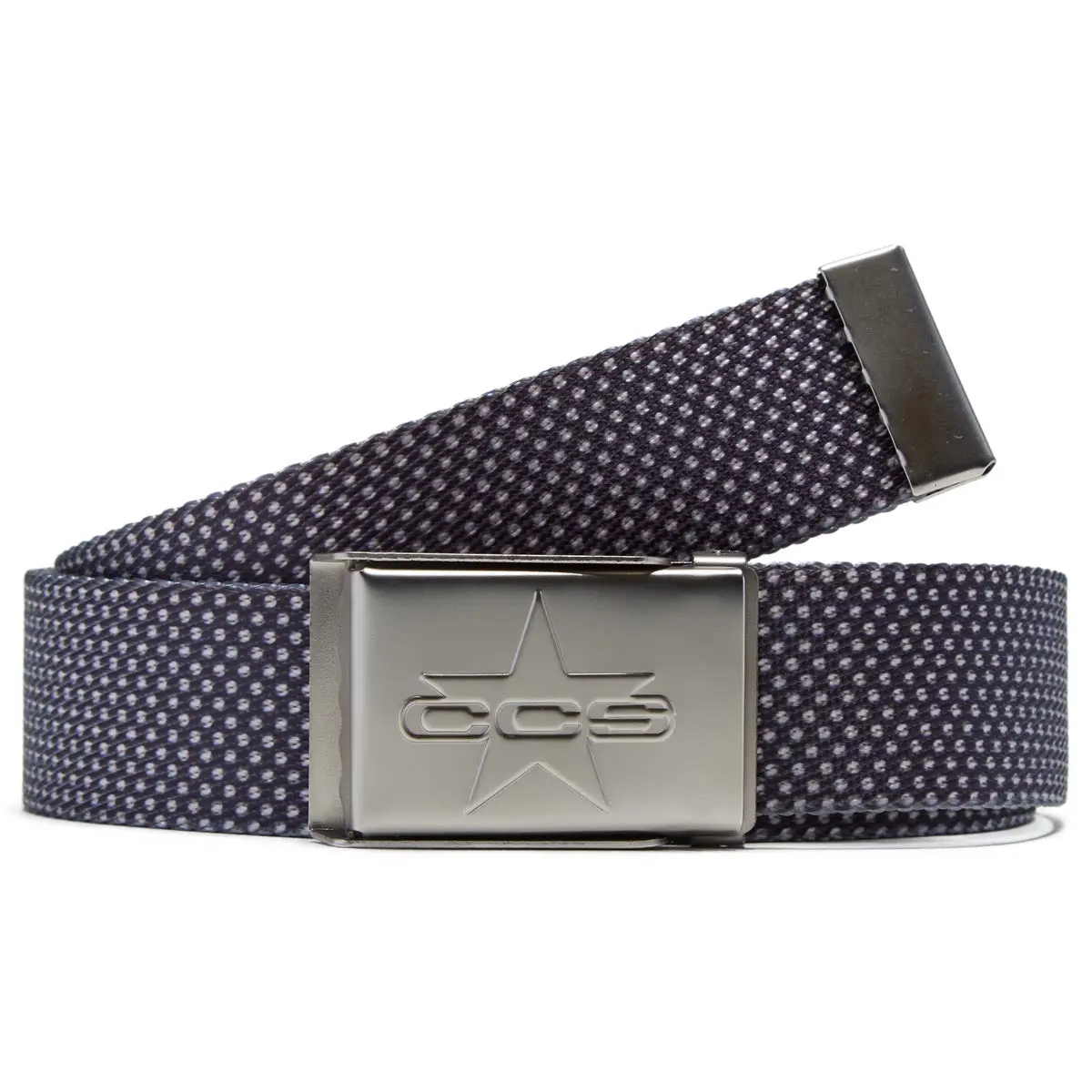 Ccs Silver 97 Star Web Belt - Polka Dot 1