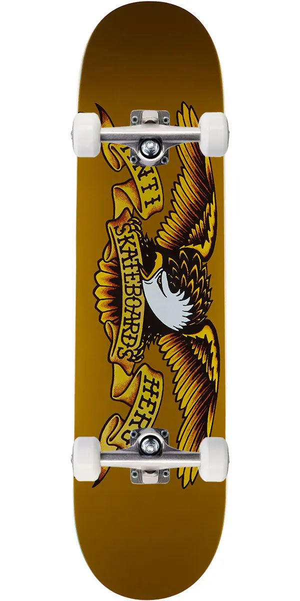 Anti-Hero Classic Eagle Skateboard Complete - Brown - 8.06" 1