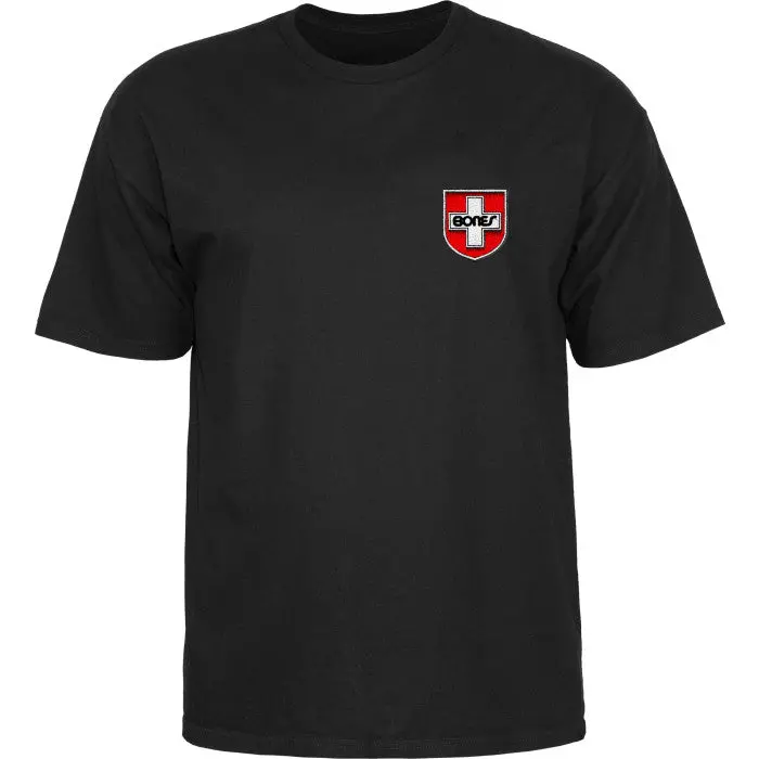 Bones Swiss Tee - Black 1