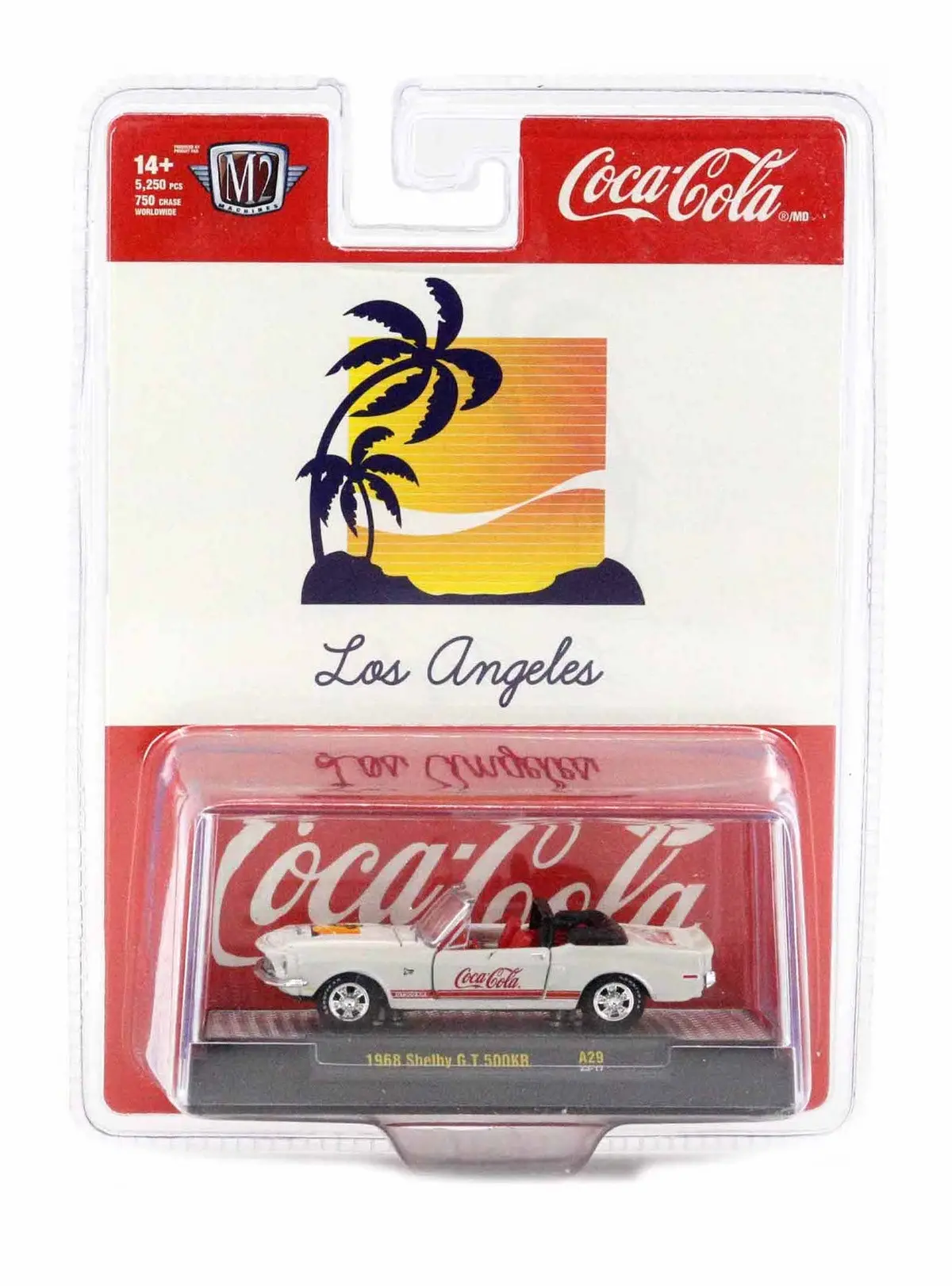 1968 Shelby G.T. 500 Kr Coca-Cola M2 Machines 1:64 Scale Coca-Cola A29 1