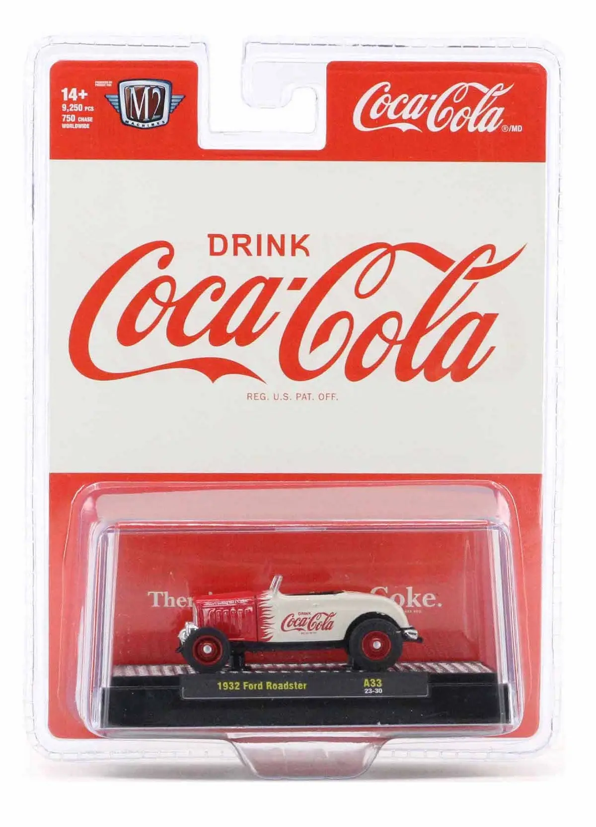 1932 Ford Roadster Coca-Cola M2 Machines 1:64 Scale Coca-Cola A33 1