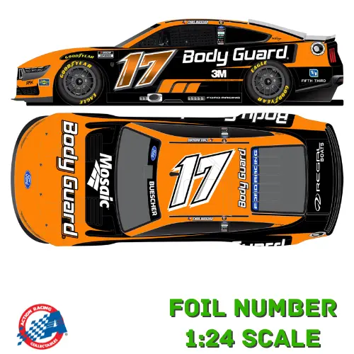 *Preorder* Chris Buescher 2026 Body Guard Tribute 1:24 Nascar Diecast 1