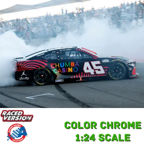 *Preorder* Tyler Reddick 2026 Chumba Casino Cota Win Color Chrome 1:24 Nascar Diecast 1