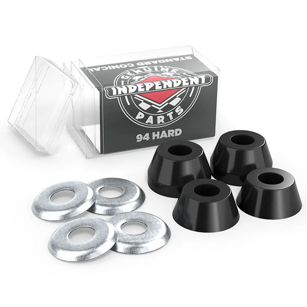 Independent Genuine Parts Standard Conical Hard 94A Bushings - Black 1