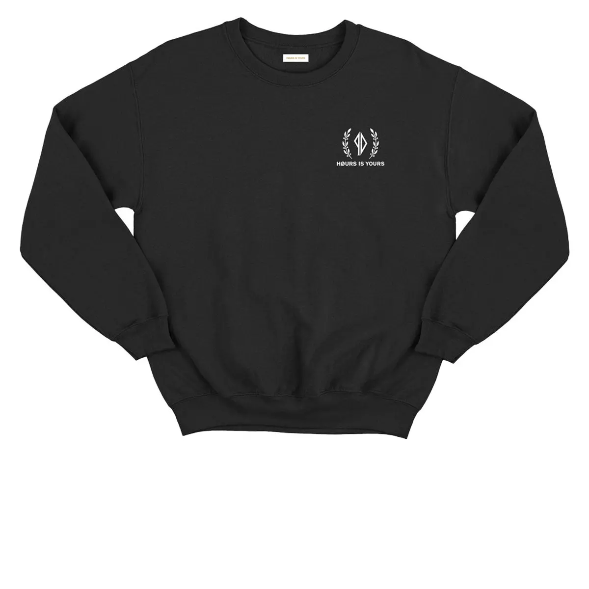 Hours Is Yours Pd Crewneck Sweatshirt - Black 1