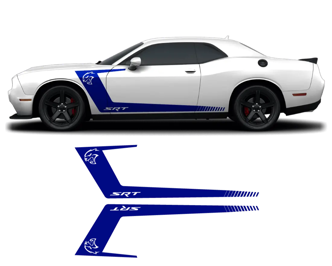Dodge Challenger Side Graphics 7
