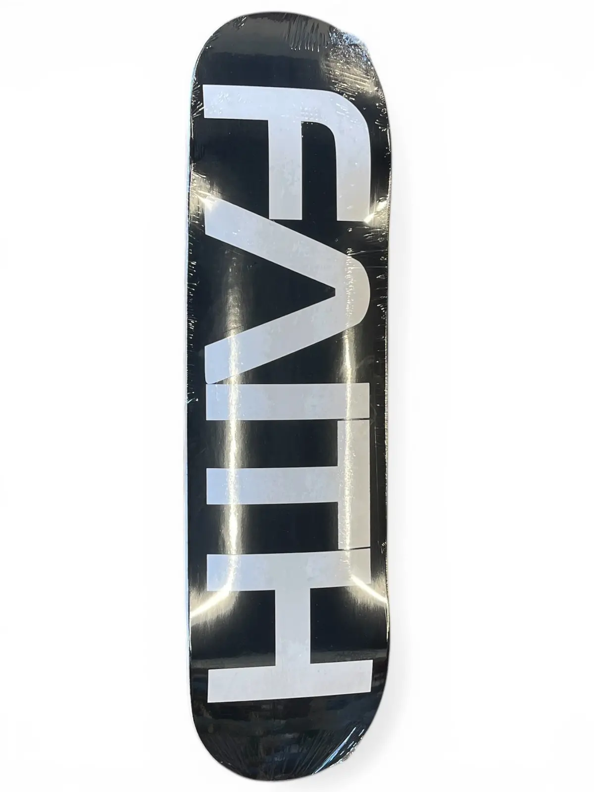 Faith Skateboard Deck – NASA-Inspired Black Design – 8.5" Wide