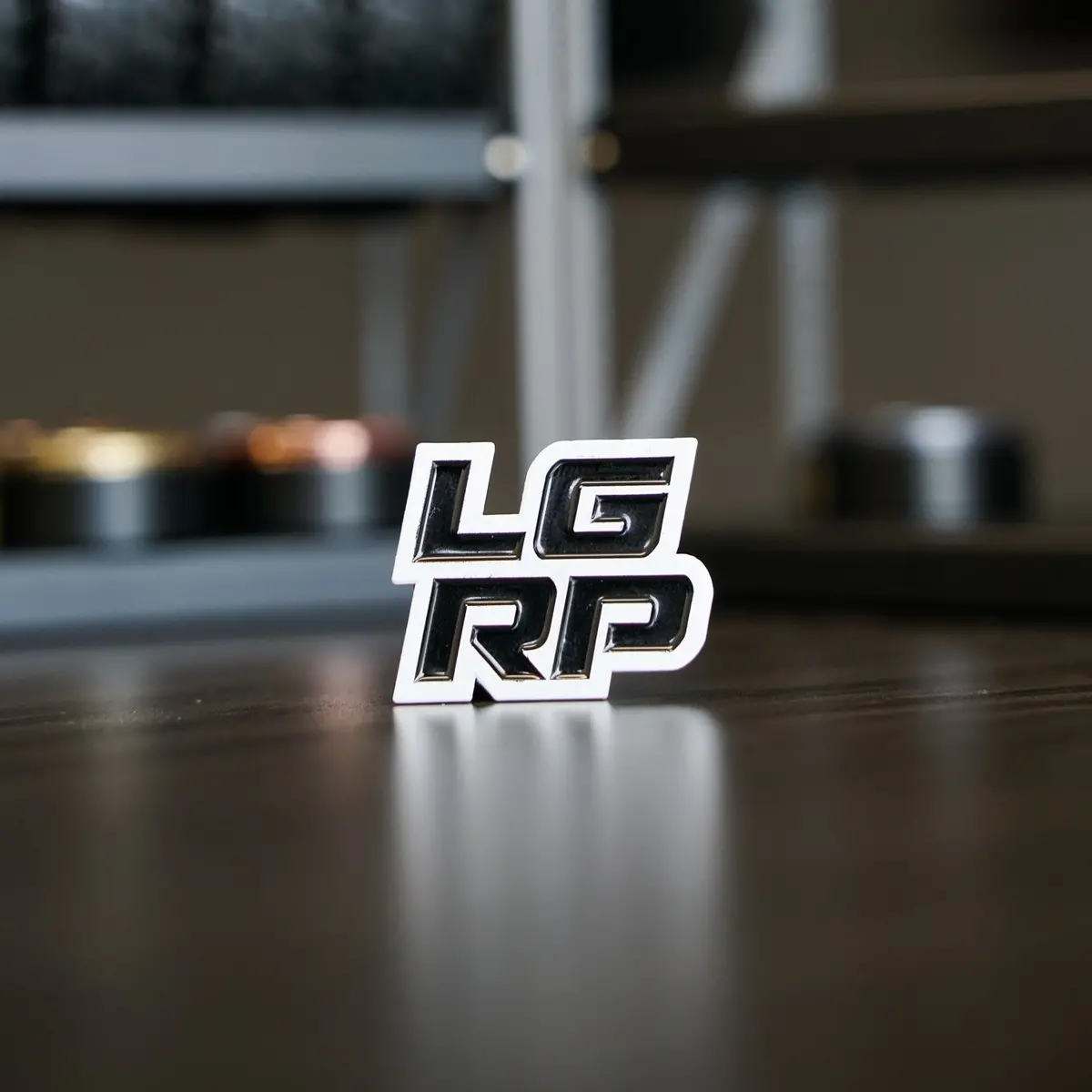 Lgrp® Black & White Icon Pin 1