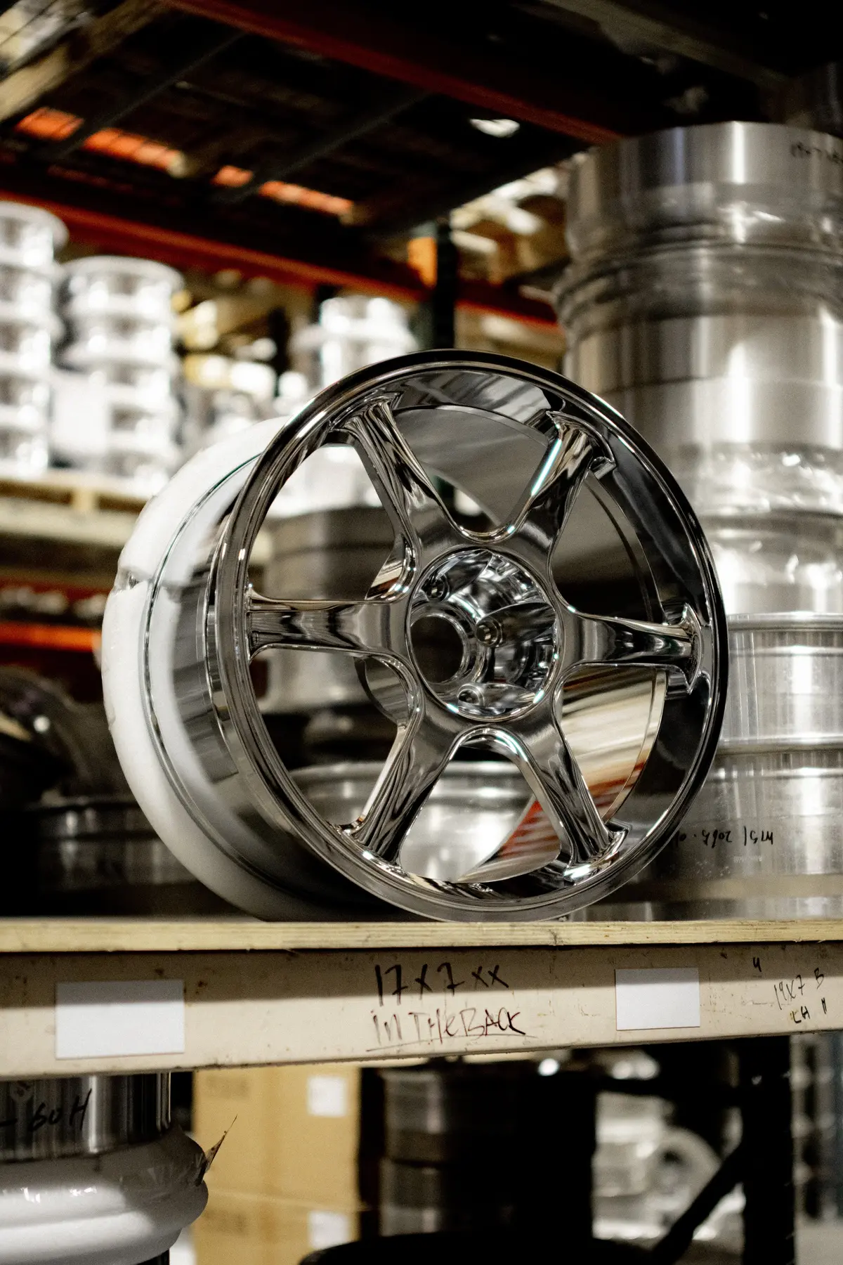 18-inch GMR V2 Forged Monoblock Alloy Wheel – 5x114.3 Bolt Pattern, Chrome Plated
